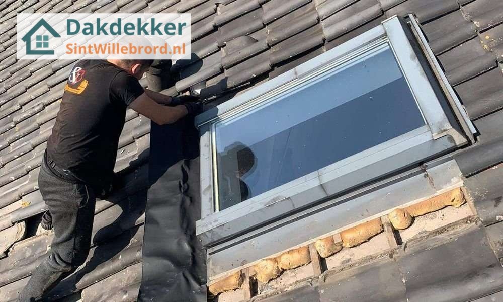Dakreparatie met een dakraam